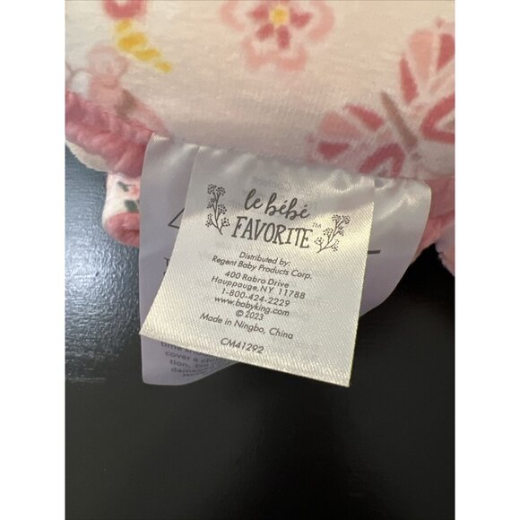 Le Bebe Favorite Pink 30” X 40” Unicorn Blank Neck Pillow Set New With Tags - Picture 8 of 12